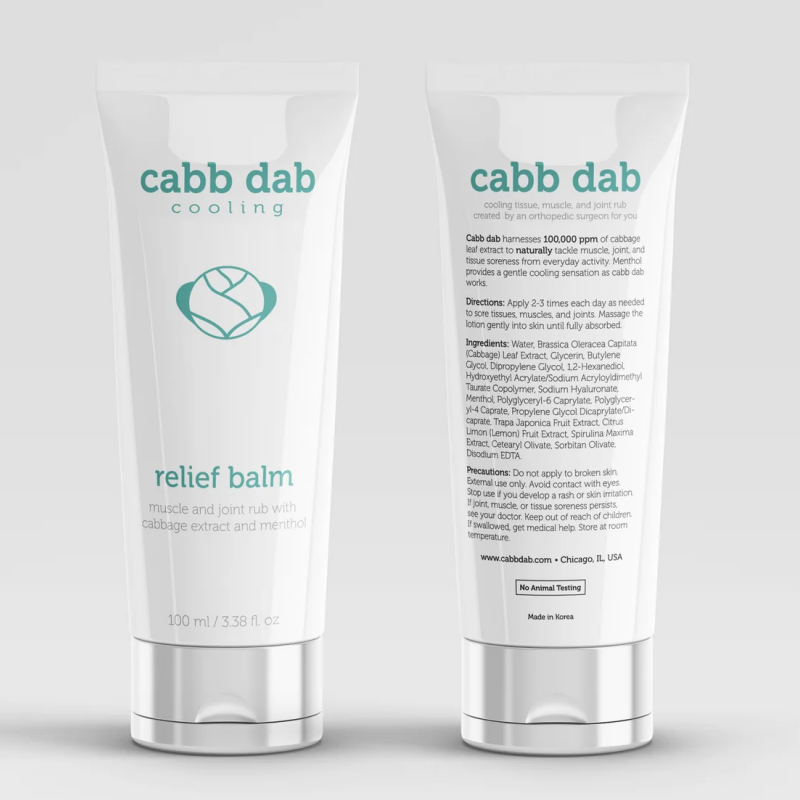Cooling Relief Balm with Cabbage Leaf Extract - Image 3