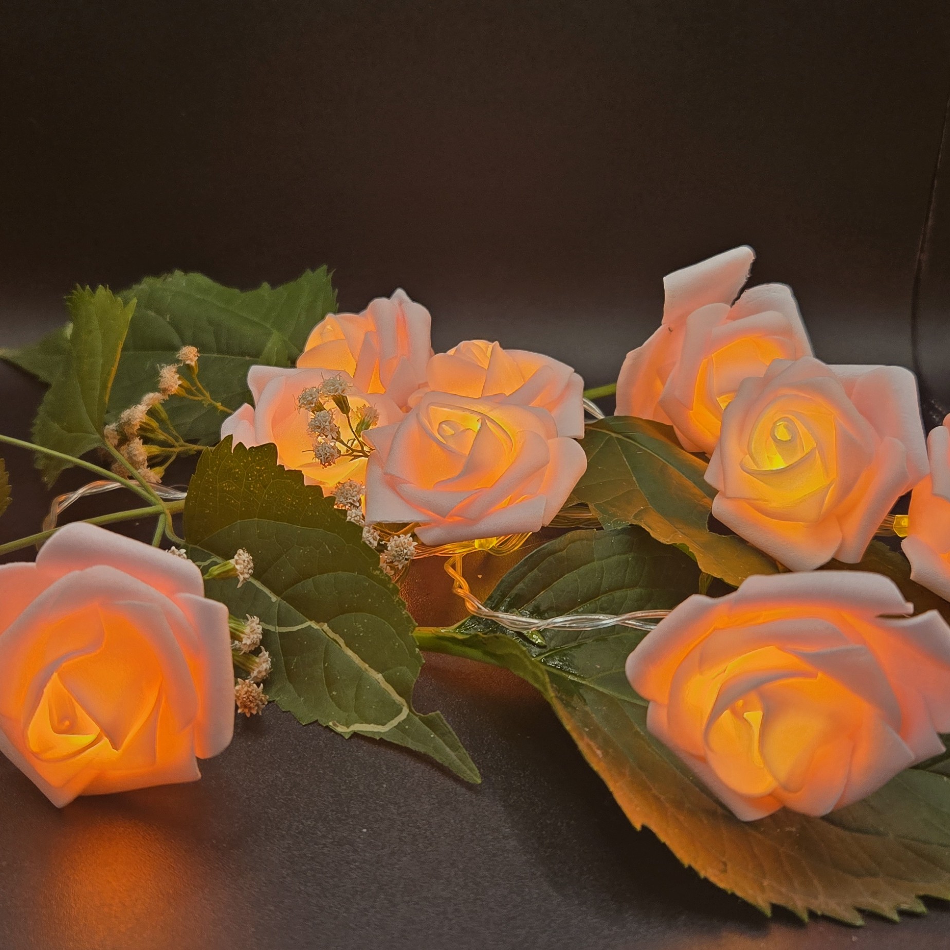 LED Decorative Rose Lights - Image 2